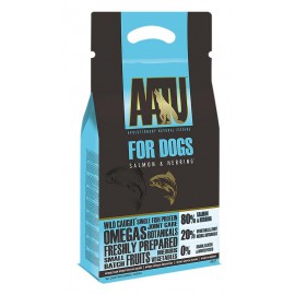 Корм AATU корм для взрослых собак с лососем и сельдью, AATU 80/20 SALMON & HERRING